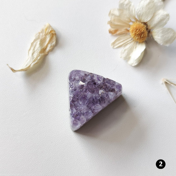 Amethyst Druzy Cabochons - Anima Mundi Crystals