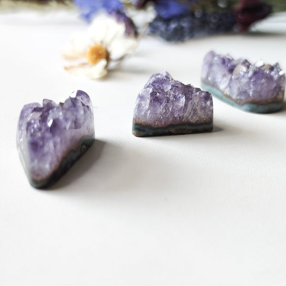 Amethyst Druzy Cabochons - Anima Mundi Crystals