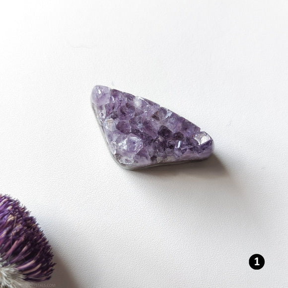 Amethyst Druzy Cabochons - Anima Mundi Crystals