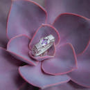 Amethyst Wire Wrapped Sterling Silver Ring - Anima Mundi Crystals