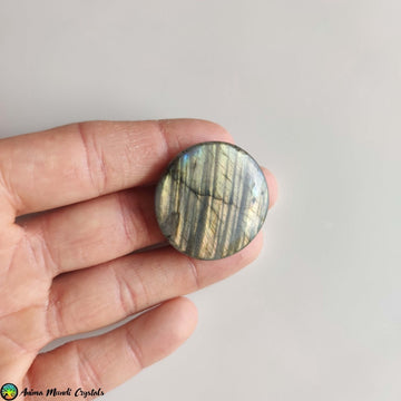 Big Round Labradorite Cabochon NR 2 - Anima Mundi Crystals