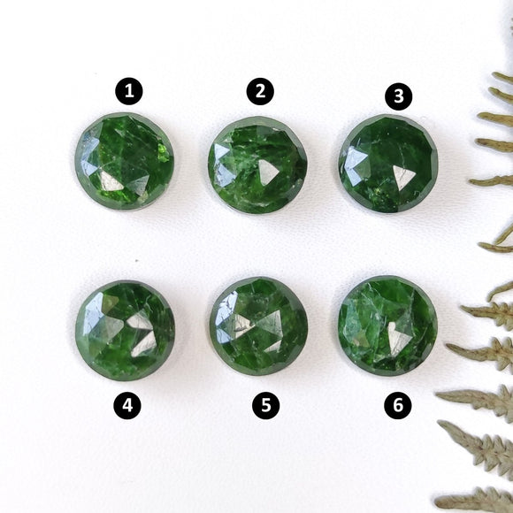 Chrome Diopside Cabochon - Anima Mundi Crystals