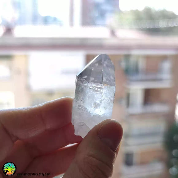 Chunky Clear Quartz Point nr.2 - Anima Mundi Crystals