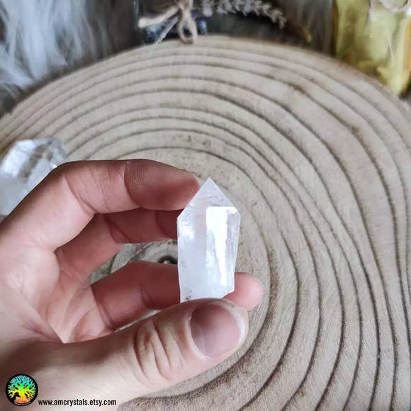 Chunky Clear Quartz Point nr.2 - Anima Mundi Crystals
