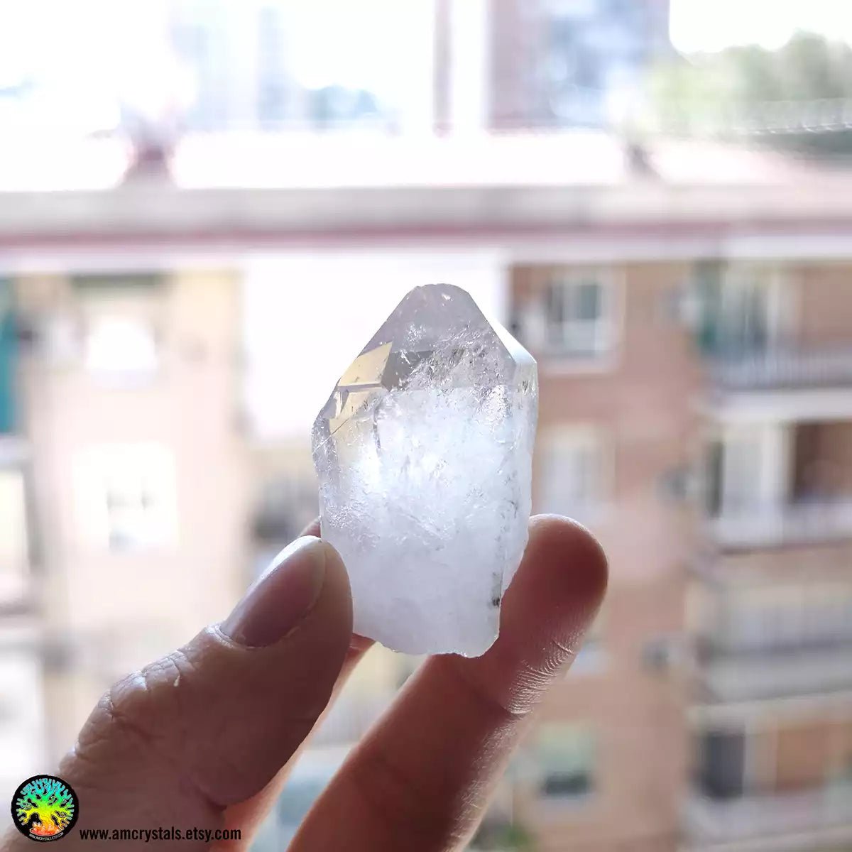 Grober Bergkristall-Punkt Nr. 2 – Anima Mundi-Kristalle
