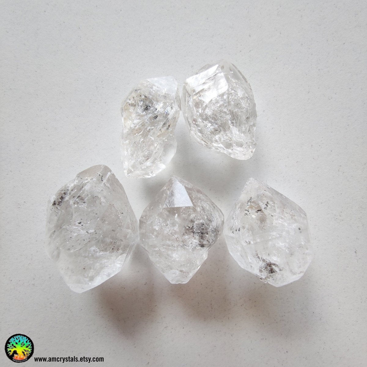 Double Terminated Diamond Quartz Crystals Lot C - Anima Mundi Crystals
