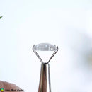 Epidote in Quartz Cabochon - Anima Mundi Crystals