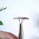 Epidote in Quartz Cabochon - Anima Mundi Crystals