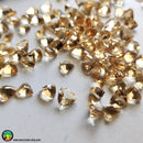 Faceted Citrine Trillion Cut Calibrated Gemstone - Anima Mundi Crystals