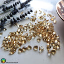 Faceted Citrine Trillion Cut Calibrated Gemstone - Anima Mundi Crystals