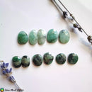 Faceted Emerald Cabochons - Anima Mundi Crystals