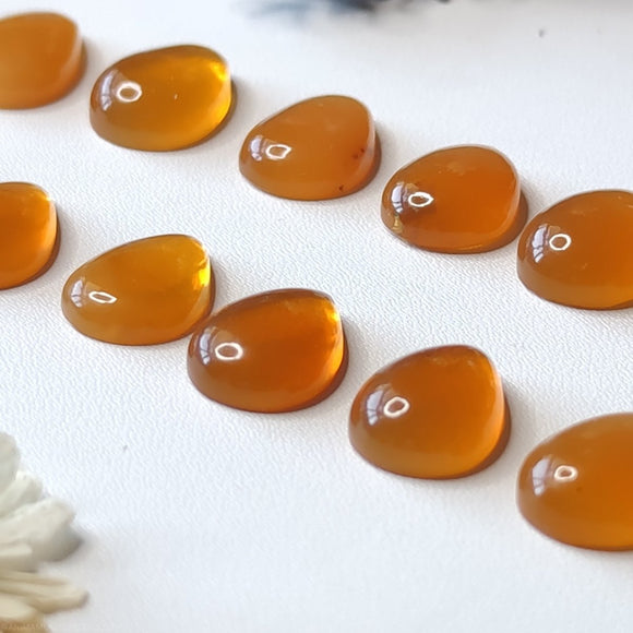 Fire Opal from Oregon - Tearshape - Anima Mundi Crystals