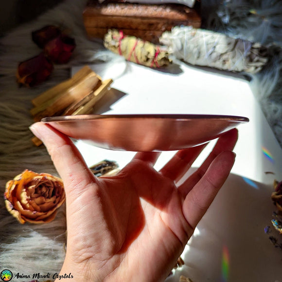 Flower Of Life Copper Plate - Anima Mundi Crystals