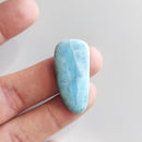 Freeform Larimar Cabochon - Anima Mundi Crystals