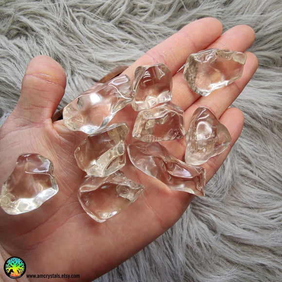 Genuine Citrine Tumbles - Anima Mundi Crystals