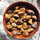 Golden Tiger Eye Tumblestones - Anima Mundi Crystals