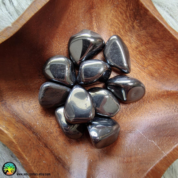 Hematite Tumblestones - Anima Mundi Crystals