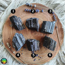 Large Raw Black Tourmaline Crystals - Anima Mundi Crystals