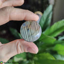 Large Round Labradorite Cabochon NR 4 - Anima Mundi Crystals