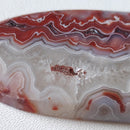 Long Oval Crazy Lace Agate N.1 - Anima Mundi Crystals