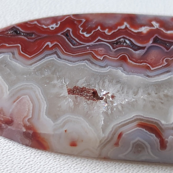 Long Oval Crazy Lace Agate N.1 - Anima Mundi Crystals