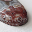 Long Oval Crazy Lace Agate N.2 - Anima Mundi Crystals