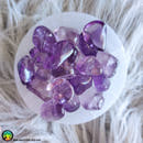 Lot of 2 Tumbled Amethyst - Anima Mundi Crystals