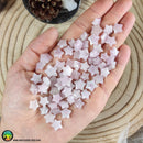 Mini Kunzite Star Cabochons 10-12mm - Anima Mundi Crystals