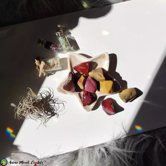 Mookaite Jasper Tumblestones - Anima Mundi Crystals