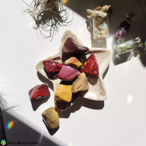 Mookaite Jasper Tumblestones - Anima Mundi Crystals