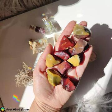 Mookaite Jasper Tumblestones - Anima Mundi Crystals