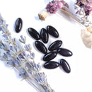 Oval Black Onyx 18x9mm - Anima Mundi Crystals