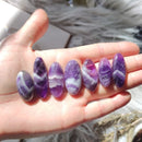 Oval Chevron Amethyst - Anima Mundi Crystals