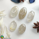 Oval Gold Rutilated Quartz Cabochons - Anima Mundi Crystals