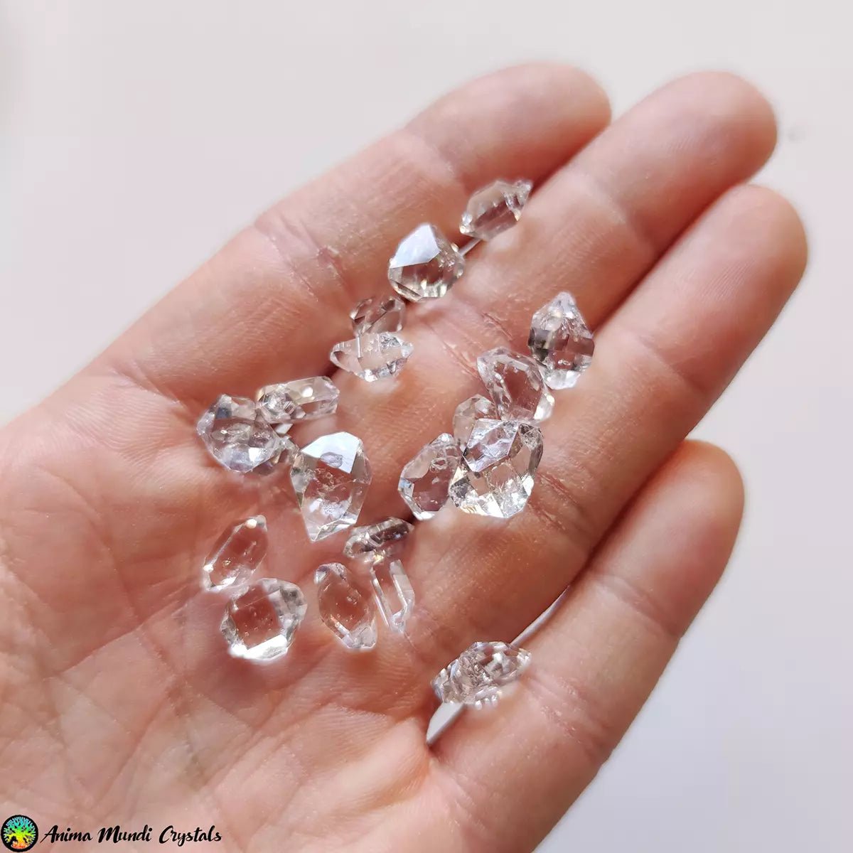 Over 10mm Diamond Quartz Crystals - Anima Mundi Crystals