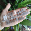 Peach Grey Moonstone Pair Cabochon nr1 - Anima Mundi Crystals