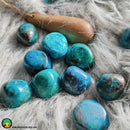 Premium Tumbled Chrysocolla - Anima Mundi Crystals