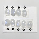 Rainbow Moonstone Oval Cabochon - Anima Mundi Crystals