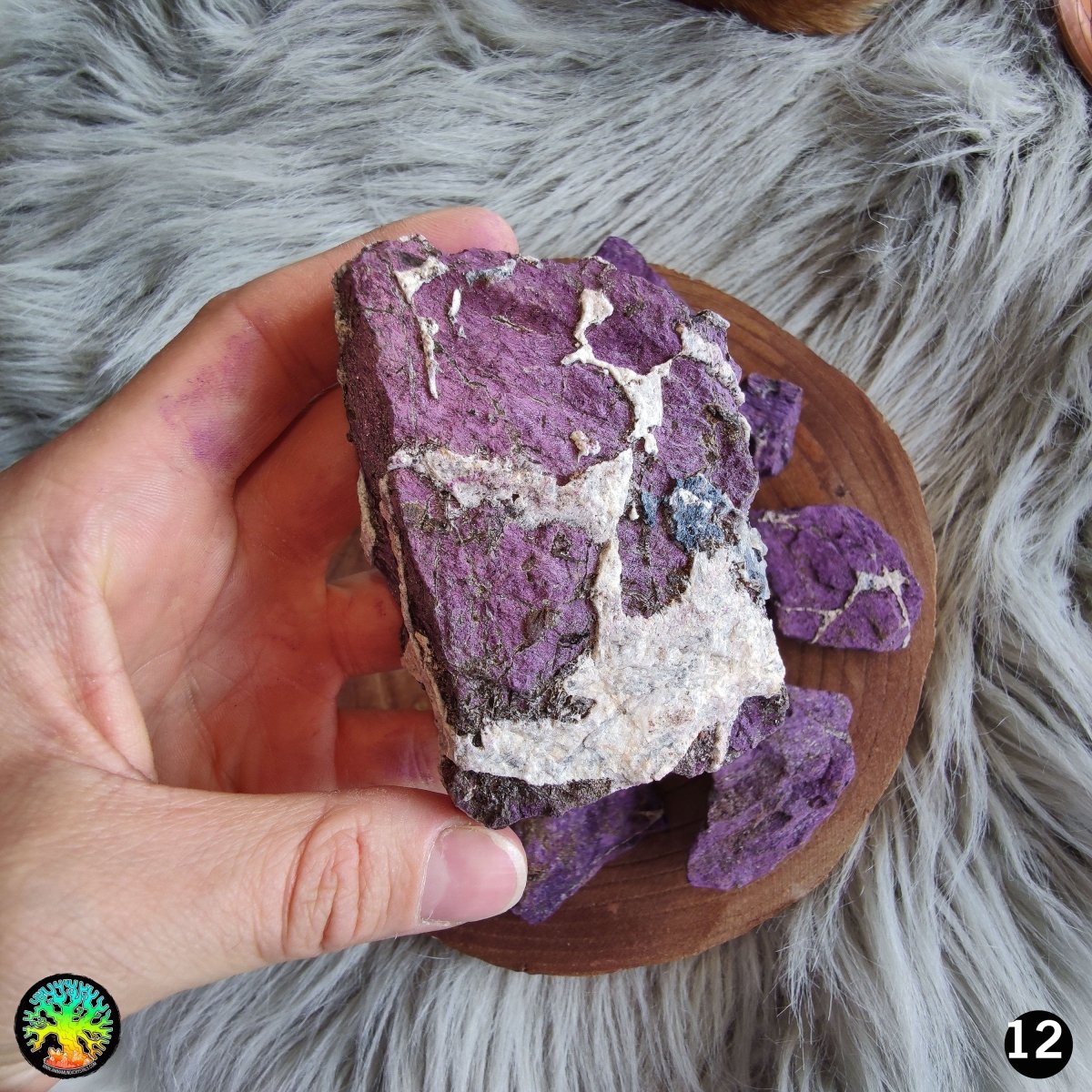 Raw Purpurite Specimens Namibia - Anima Mundi Crystals