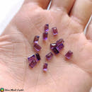 Rectangle Cut 6x4mm Amethyst - Anima Mundi Crystals