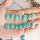 Rose Cut Amazonite Cabochon Nr.13-38 - Anima Mundi Crystals