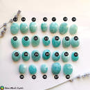 Rose Cut Amazonite Cabochon Nr.13-38 - Anima Mundi Crystals