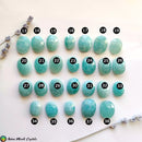 Rose Cut Amazonite Cabochon Nr.13-38 - Anima Mundi Crystals