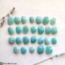 Rose Cut Amazonite Cabochon Nr.13-38 - Anima Mundi Crystals