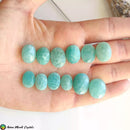 Rose Cut Amazonite Cabochon Nr.13-38 - Anima Mundi Crystals