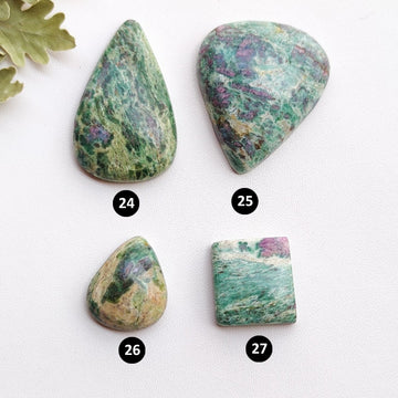 Ruby Fuchsite Mix Shape - Anima Mundi Crystals