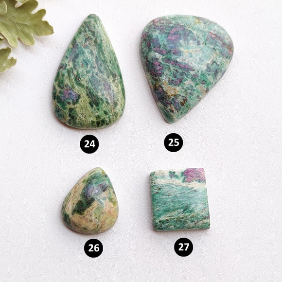 Ruby Fuchsite Mix Shape - Anima Mundi Crystals