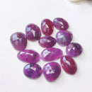 Ruby Pair Cabohons - Rose Cut - Anima Mundi Crystals