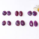 Ruby Pair Cabohons - Rose Cut - Anima Mundi Crystals