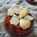 Sulfur Quartz Tumble Stone - Anima Mundi Crystals